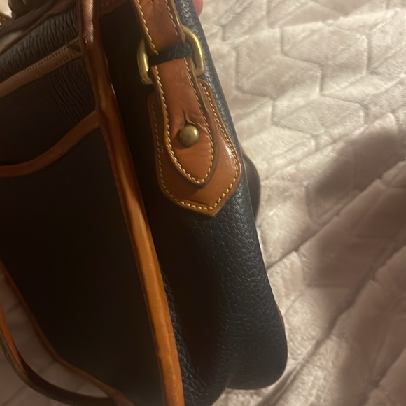 Vintage dooney and bourke navy saddlebag crossbody - Picture 13 of 14